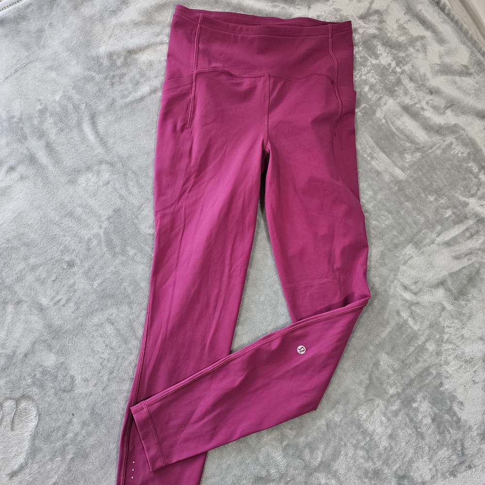 Lululemon Swift Speed High Rise Legging Size 6‎ MGPR - Picture 2 of 8
